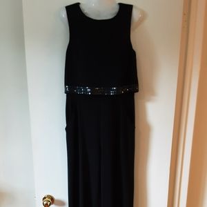 Black Elegant Jumpsuit by Saks NWOT